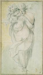 欧洲12-19世纪油画一_Bellange, Jacques - Gypsy with a Child